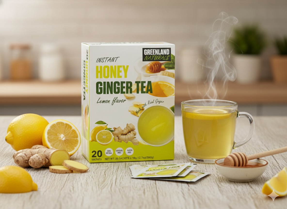 Honey ginger (lemon flavor)